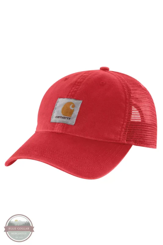 Carhartt Logo Men’s Red Casquette