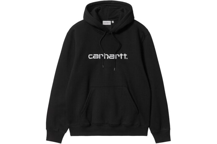 Carhartt Logo Men’s Black Hoodie