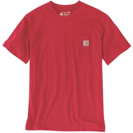 Carhartt Logo Work Red Tee